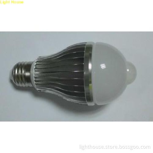 5 w 6 w 7 w infrared human body induction radar sensing bulb lamp